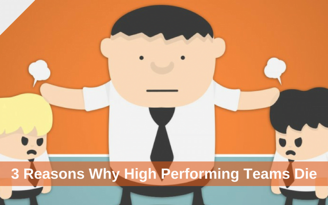 3 reasons why high performing teams die