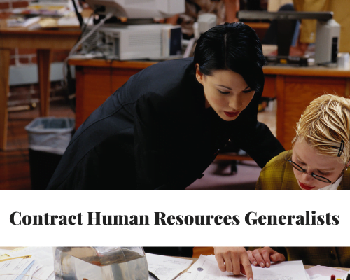 Contract Human Resources Generalist Pool
