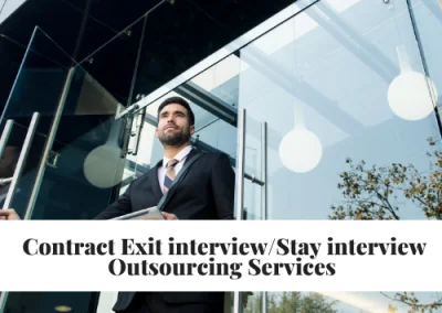 Exit Interview | Stay Interview Outsourcing