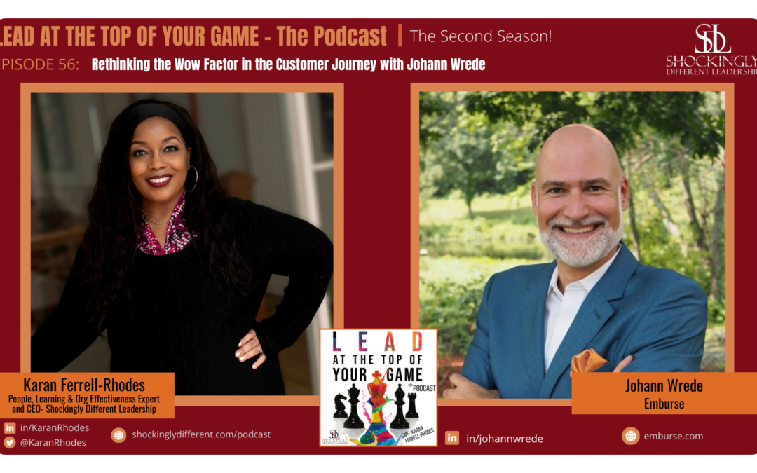 Episode 56 | Rethinking the Wow Factor in the Customer Journey with Johann Wrede