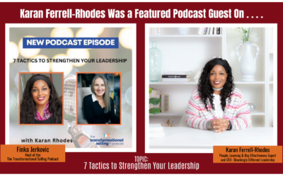 Karan Rhodes on the Transformational Selling podcast