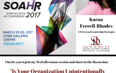 SOAHR17 – Karan Ferrell Rhodes Presenting on High Potential Leadership