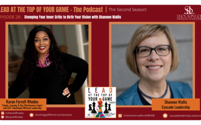 Episode 28 |  Stomping Your Inner Critic to Birth Your Vision with Shannon Wallis